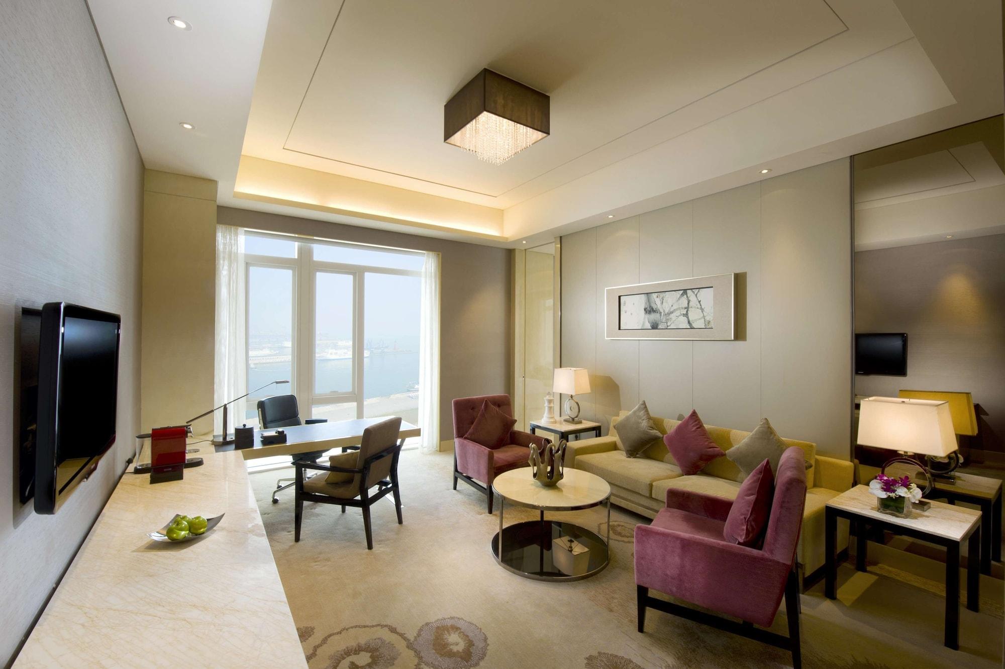 Hotel Hilton Dalian Exterior foto