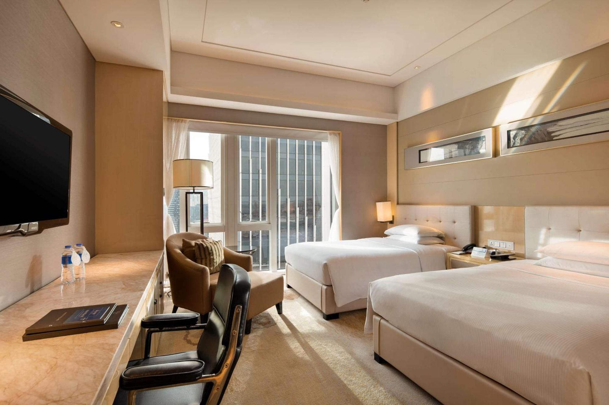 Hotel Hilton Dalian Exterior foto