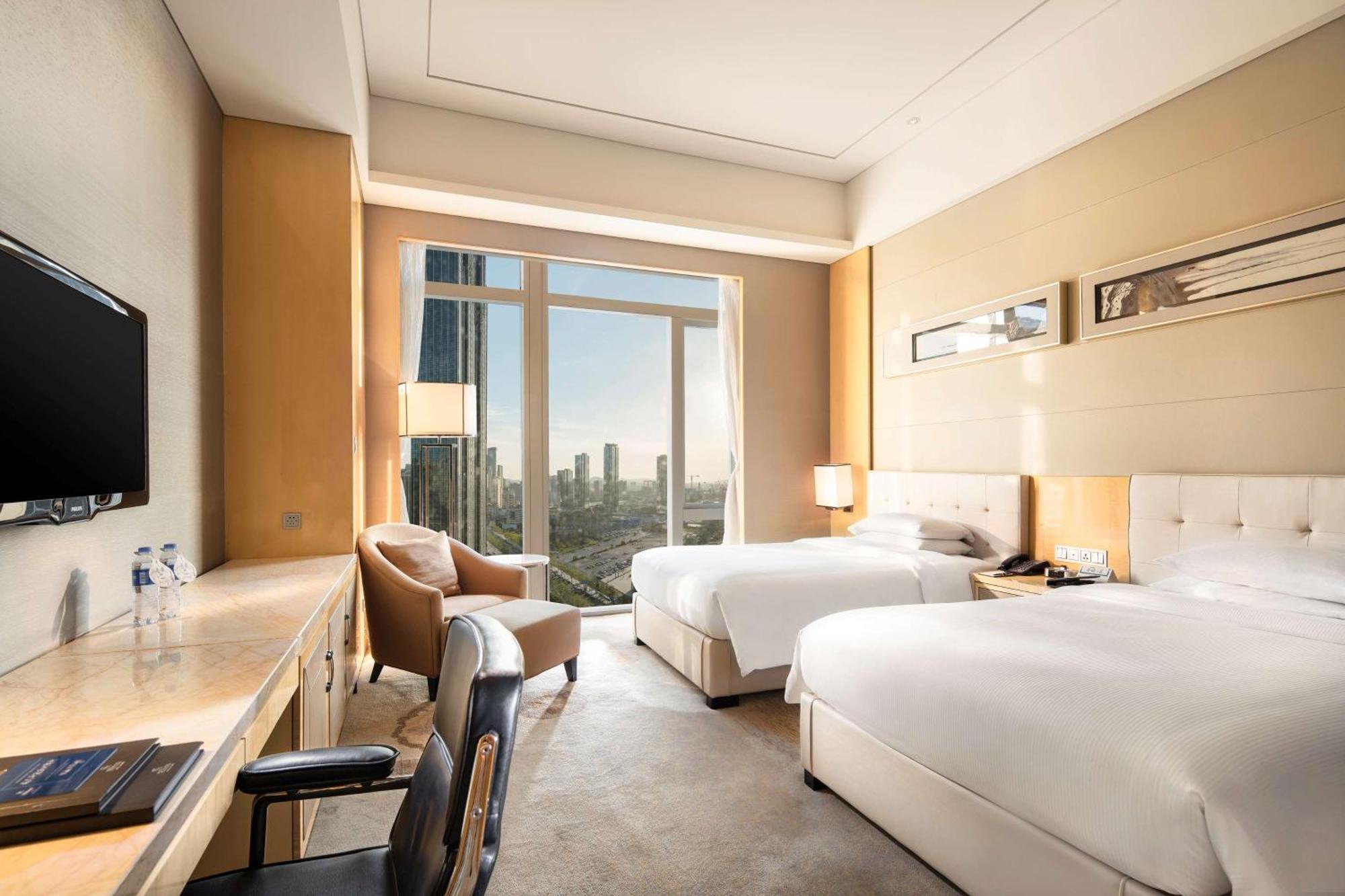 Hotel Hilton Dalian Exterior foto