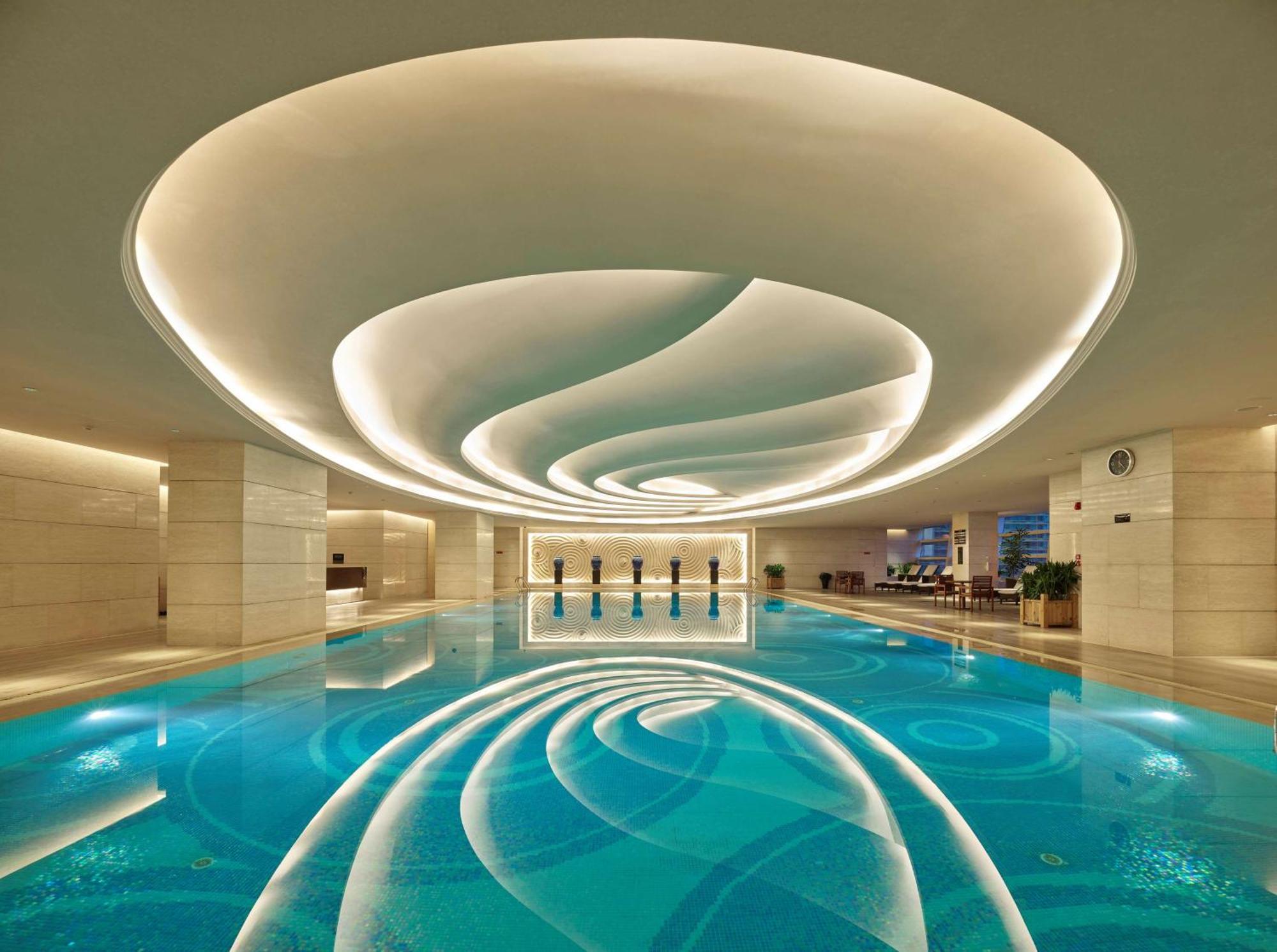 Hotel Hilton Dalian Exterior foto